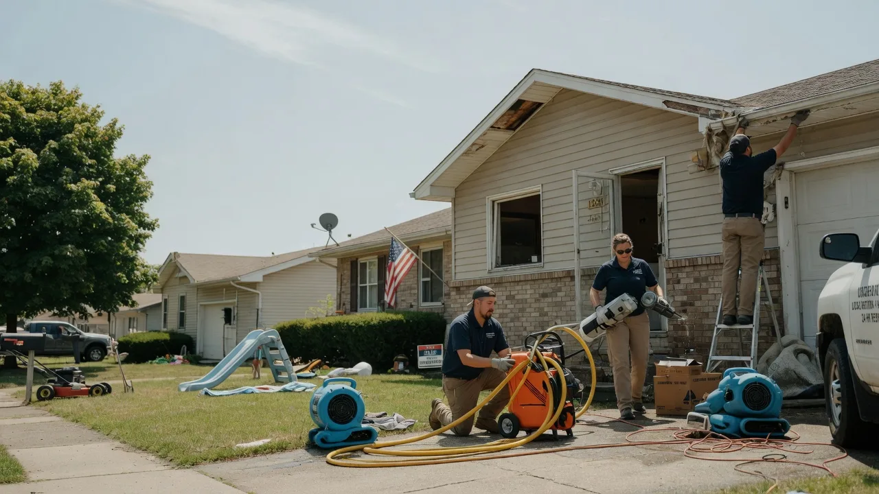 Water Damage Restoration in Fredericksburg, IN near me